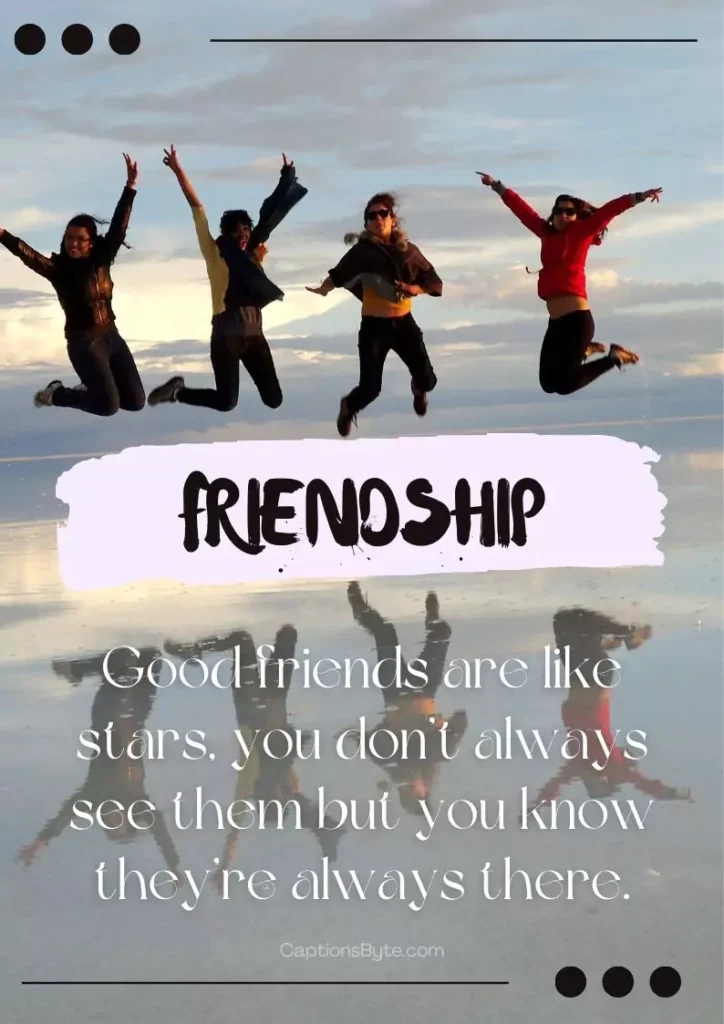 friends captions 