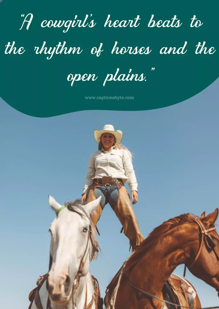 Country Cowgirl Quotes