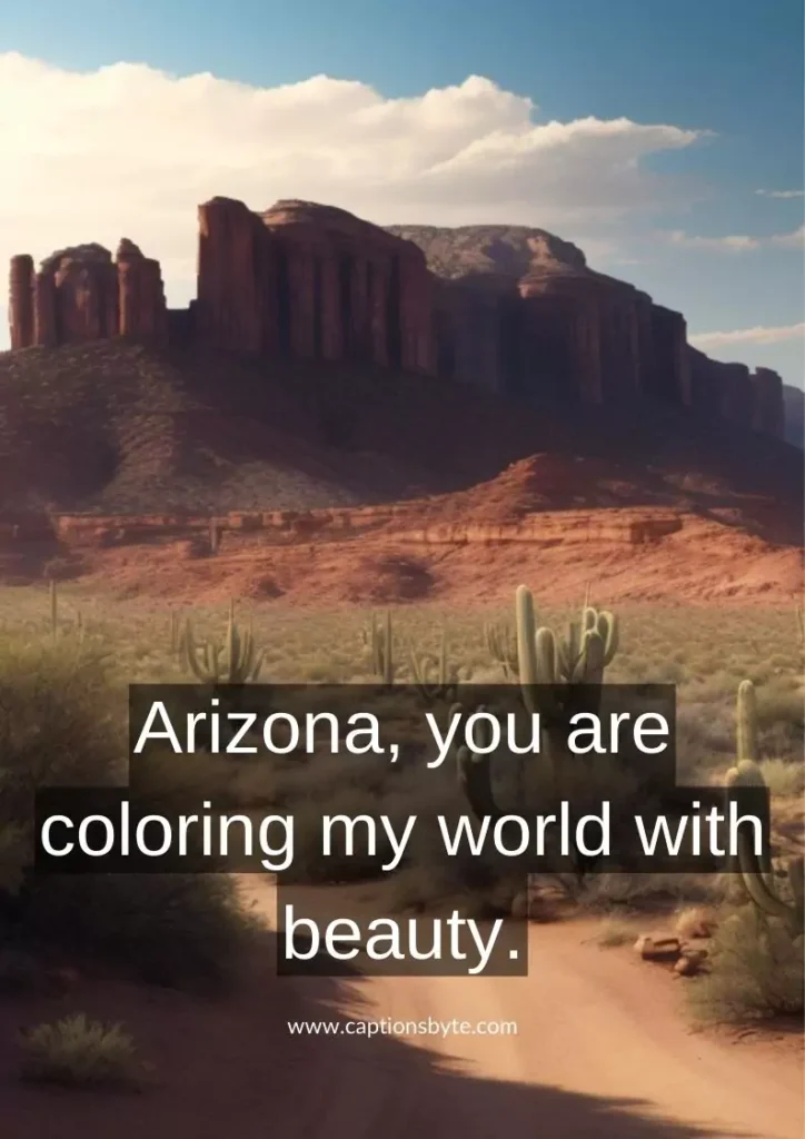 Cute Arizona Instagram Captions