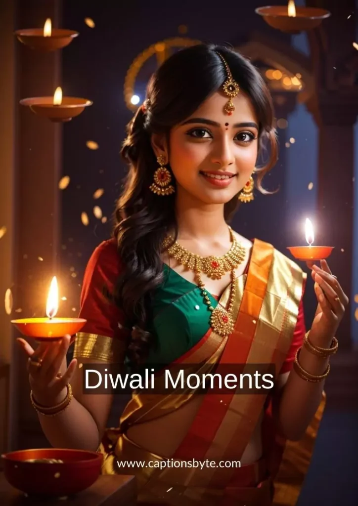 Short Diwali captions for Instagram