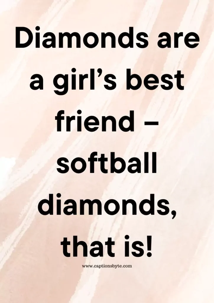 Softball captions for yearbook.