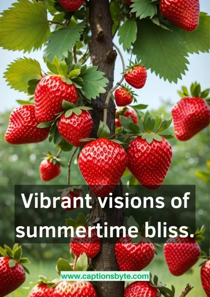 Cute Strawberry Captions