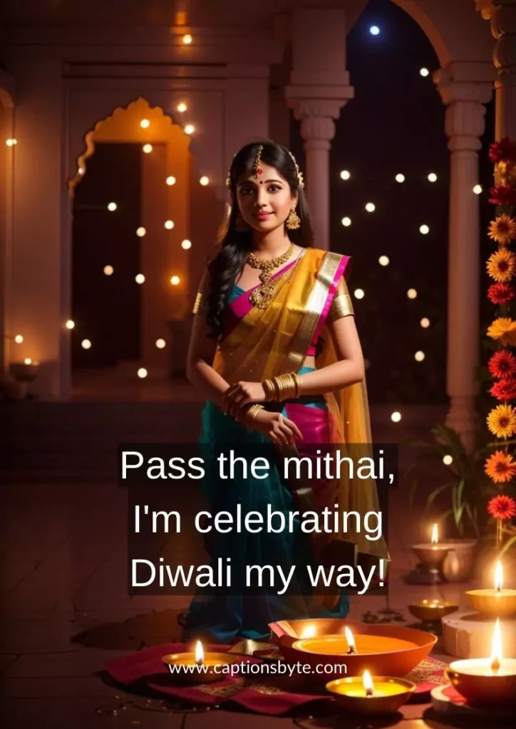 Funny Diwali captions for Instagram