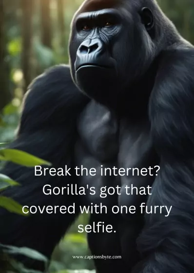 funny Gorilla Captions