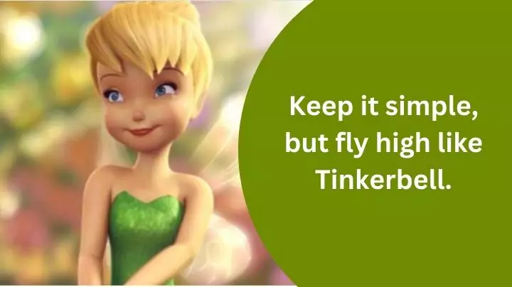 Cute Tinkerbell captions