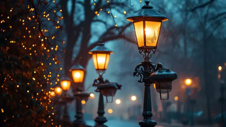 Street Light Captions for Instagram