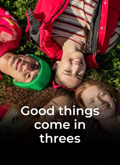 3 friends' captions for Instagram